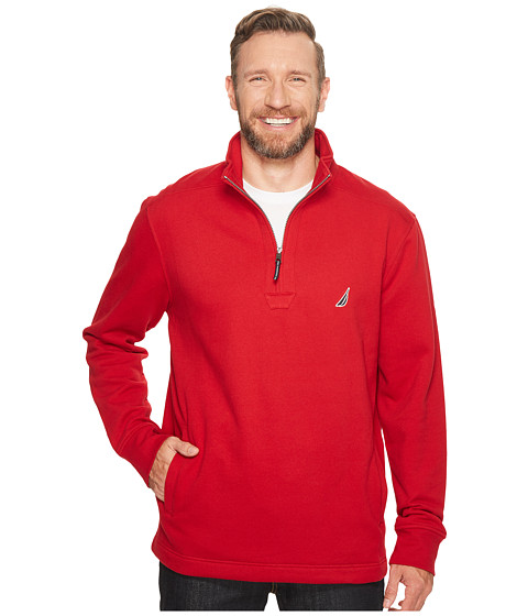 Imagine Nautica Big & Tall Long Sleeve 1/4 Zip Sweater