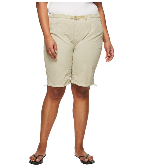 Imagine White Sierra Plus Size Hanalei Bermuda Short