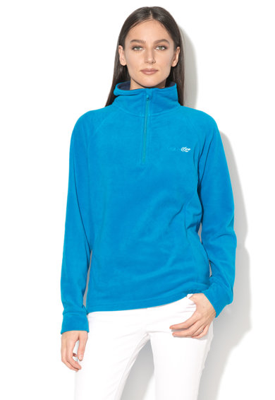 Imagine Bluza sport din fleece cu fenta cu fermoar