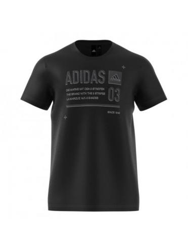 Imagine Tricou Adidas Lineage ID Black di0297