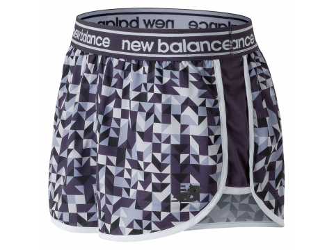 Imagine New Balance Women's Printed Accelerate 2.5 Inch Short