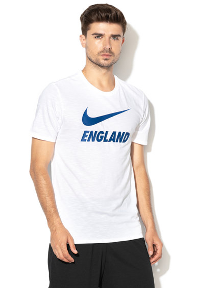 Imagine Tricou athletic cut cu imprimeu text, pentru fotbal
