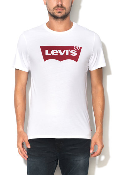 Imagine Levi's Tricou alb cu imprimeu logo