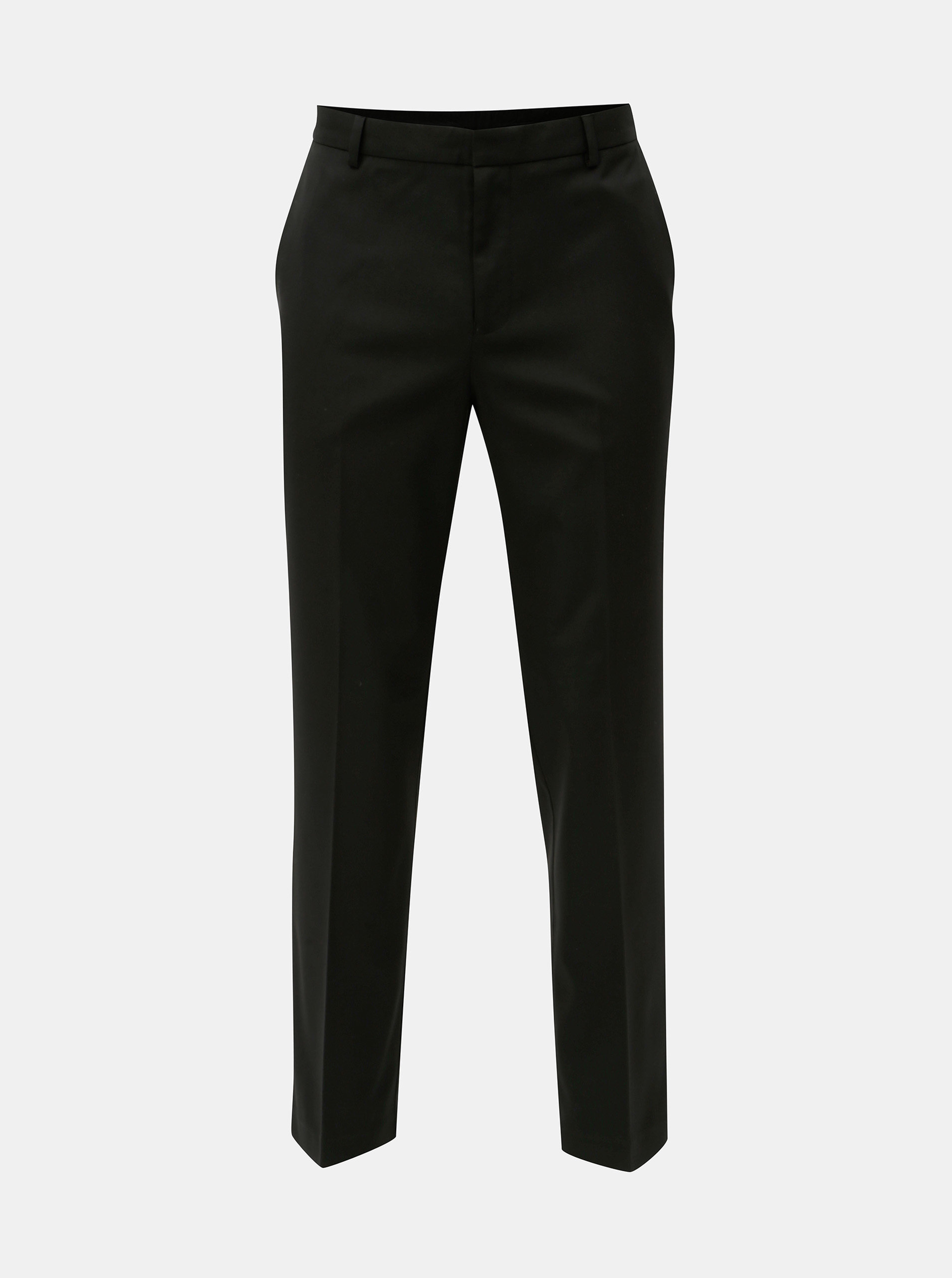 Imagine Pantaloni negri tailored fit regular Burton Menswear London