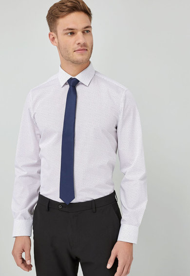 Imagine Set de camasa regular fit si cravata