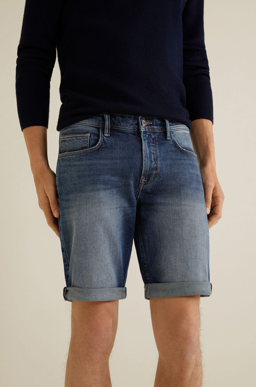 Imagine Mango Man - Pantaloni scurti jeans Rock4