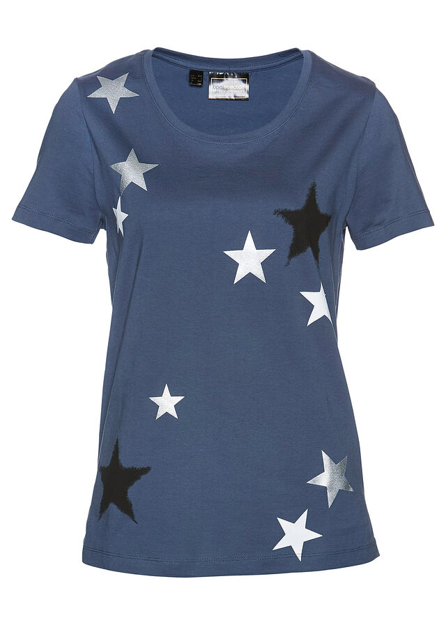 Imagine Bluză cu steluţe deco