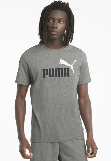 Imagine Puma Tricou de bumbac cu imprimeu logo Essentials+2