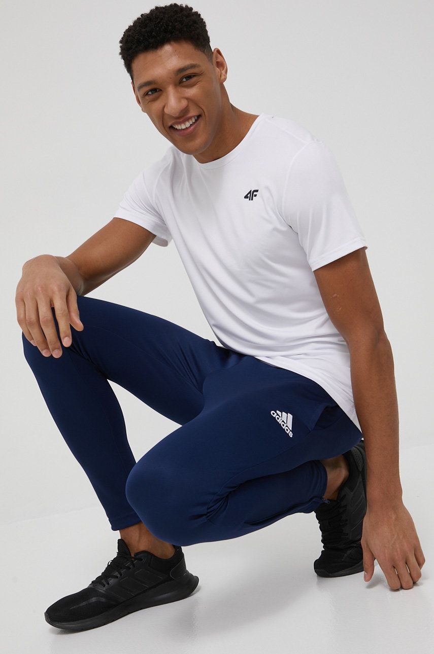 Imagine adidas Performance pantaloni HC0333 barbati, culoarea albastru marin, drept