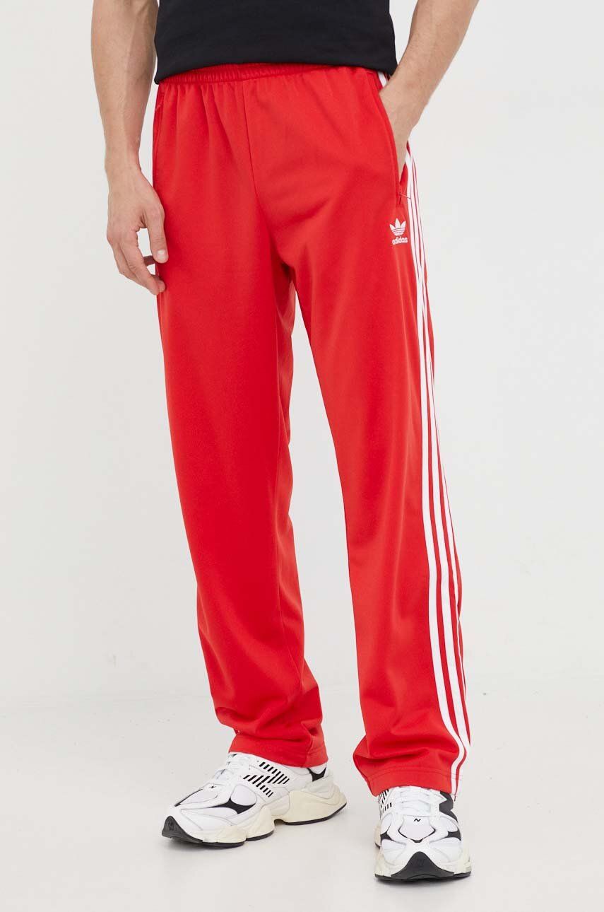 Imagine adidas Originals pantaloni de trening culoarea roșu, cu model IJ7057