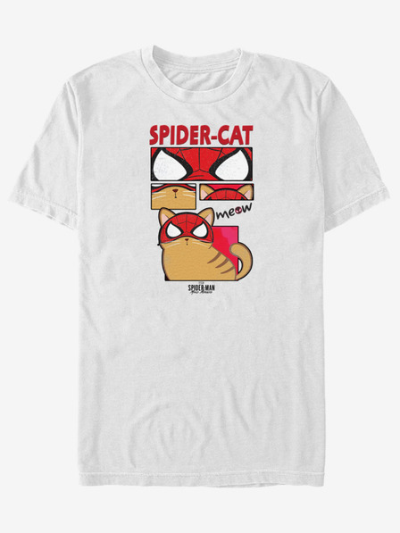 Imagine Marvel Spider Cat Panels Tricou ZOOT.Fan
