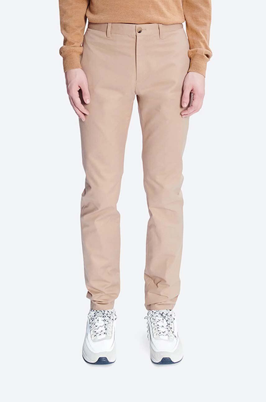 Imagine A.P.C. pantaloni de bumbac Chino Classique COZBA.H08119-BEIGE