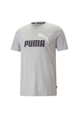 Imagine Puma Tricou de bumbac cu imprimeu logo Essentials+2
