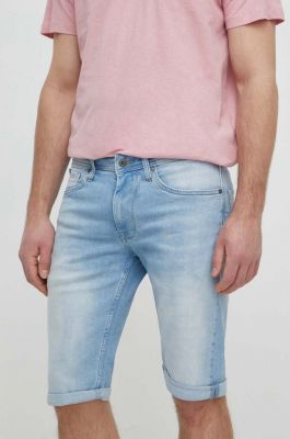 Imagine Pepe Jeans pantaloni scurti jeans STRAIGHT barbati, PM801081MN6