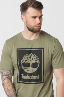 Imagine Timberland Tricou din bumbac cu imprimeu logo