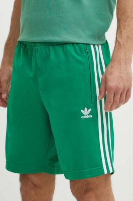 Imagine adidas Originals pantaloni scurți barbati, culoarea verde, IM9420