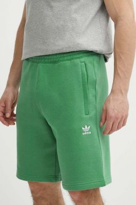Imagine adidas Originals pantaloni scurti barbati, culoarea verde, IU2355