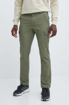 Imagine Napapijri pantaloni M-Faber barbati, culoarea verde, mulata, NP0A4HRPGAE1