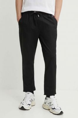 Imagine Tommy Jeans pantaloni barbati, culoarea negru, DM0DM19457