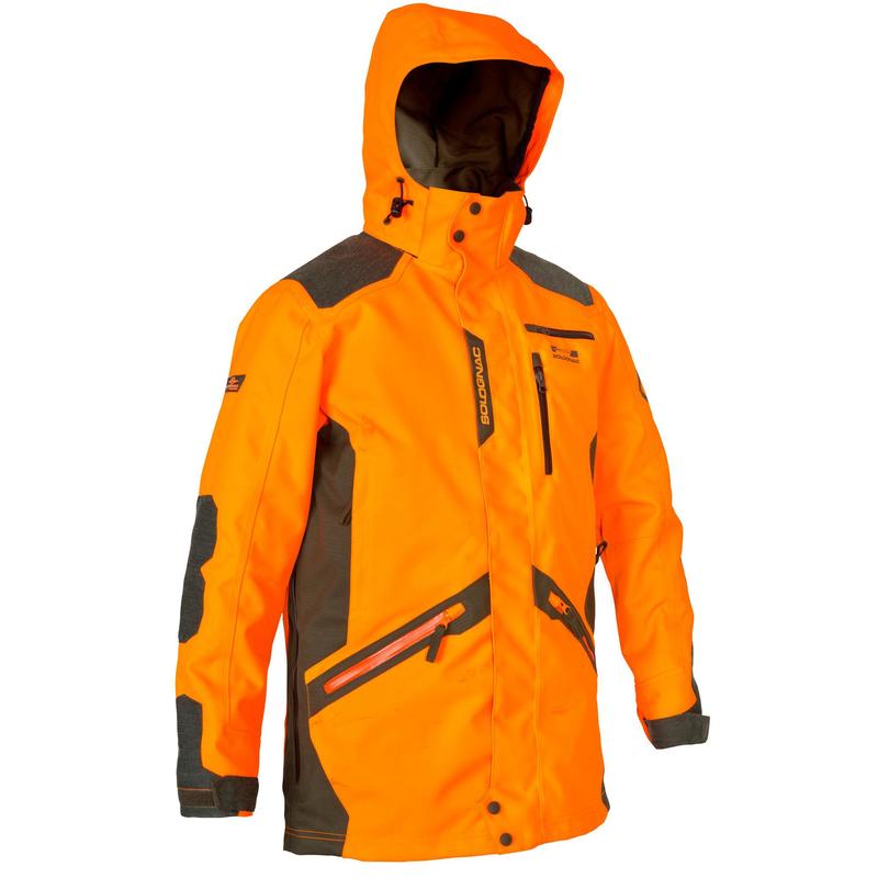Imagine Jachetă SUPERTRACK 900 impermeabilă fluorescentă Bărbați