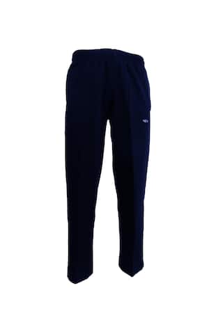 Imagine Pantaloni trening barbat - albastru cu 2 buzunare laterale cu fermoare si un buzunar la spate cu fermoar - 3XL