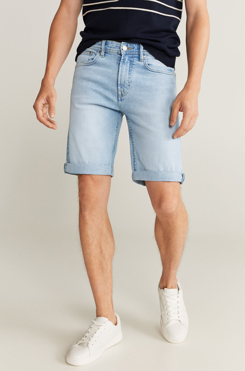 Imagine Mango Man - Pantaloni scurti jeans Rock