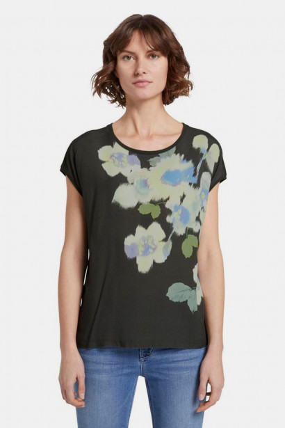 Imagine Khaki Women's Floral T-Shirt Tom Tailor