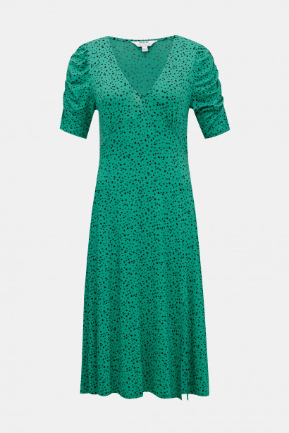 Imagine Green patterned dress Dorothy Perkins Petite