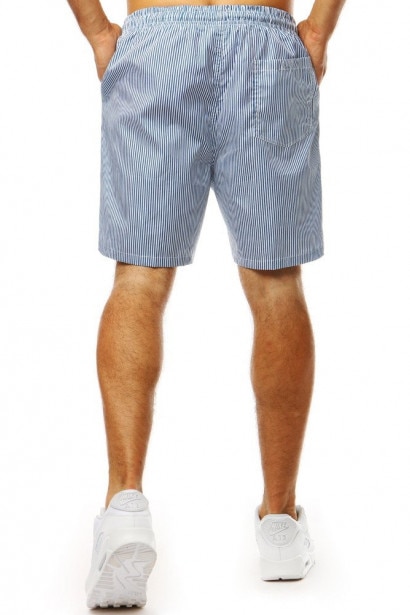 Imagine Pantaloni scurți cu dungi albastre pentru bărbați SX1084