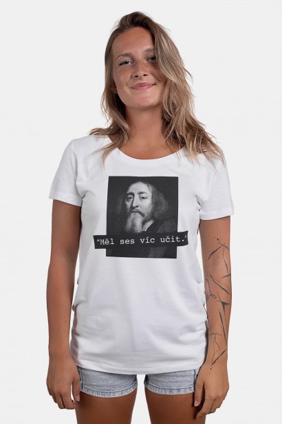 Imagine White Women's T-Shirt ZOOT Original You should have learned more
