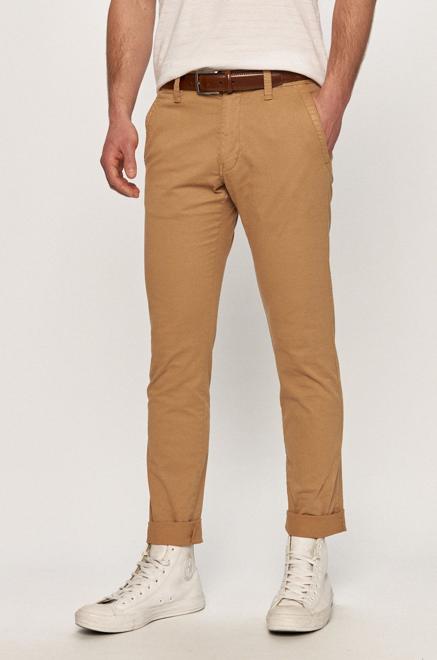 Imagine Pantaloni bărbați, culoarea bej
