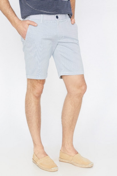 Imagine Koton Men's Blue Normal Waist Pocket Detailed Shorts