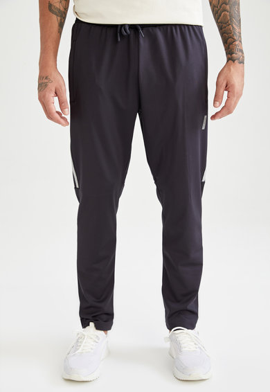 Imagine Pantaloni sport conici cu buzunare laterale