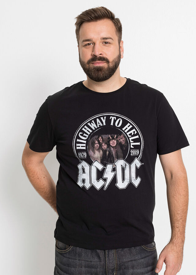 Imagine Tricou AC/DC, slim