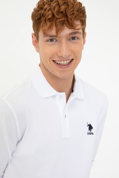 Imagine U.S. Polo Assn. Bluza polo cu logo