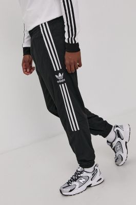 Imagine Adidas Originals Pantaloni H41387 bărbați, culoarea negru, model drept