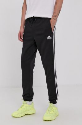 Imagine Adidas Pantaloni GK8822 bărbați, culoarea negru, cu imprimeu