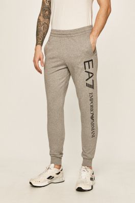 Imagine EA7 Emporio Armani Pantaloni 8NPPC1.PJ05Z bărbați, culoarea gri, cu imprimeu