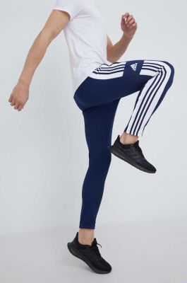 Imagine adidas Performance pantaloni de antrenament Squadra 21 HC6273 bărbați, culoarea bleumarin, cu imprimeu HC6273
