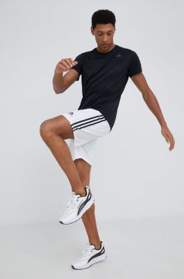 Imagine adidas Performance pantaloni scurți de antrenament Squad 21 GN5773 bărbați, culoarea alb GN5773