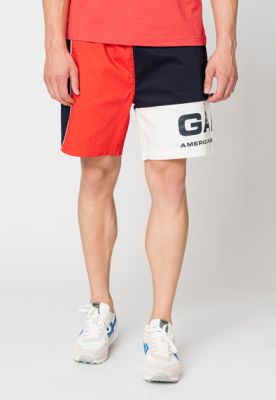 Imagine Gant Pantaloni scurti cu model colorblock Retro Shield