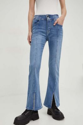 Imagine Answear Lab jeansi x colecția limitată SISTERHOOD femei medium waist