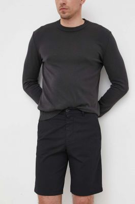 Imagine United Colors of Benetton pantaloni scurti barbati, culoarea negru