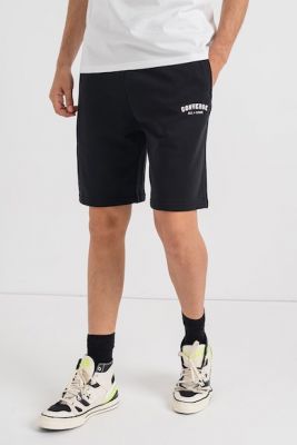 Imagine Converse Pantaloni scurti sport unisex din amestec de bumbac