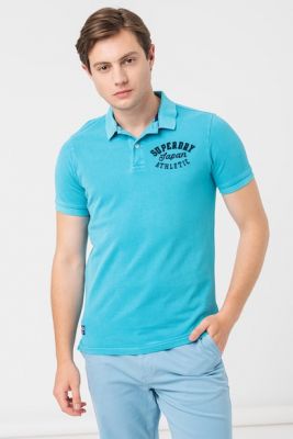 Imagine SUPERDRY Tricou polo din bumbac Vintage Superstate