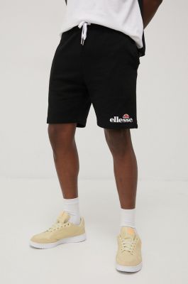 Imagine Ellesse pantaloni scurți barbati, culoarea negru SHF09162-BLACK