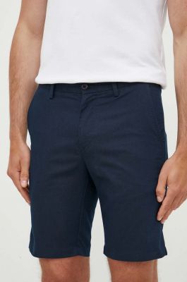 Imagine Gant pantaloni scurti barbati, culoarea albastru marin
