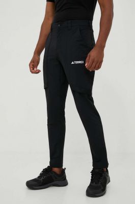 Imagine adidas TERREX pantaloni de exterior Xperior culoarea negru