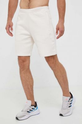Imagine adidas Originals pantaloni scurti barbati, culoarea bej