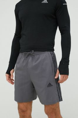Imagine Adidas pantaloni scurți de antrenament Essentials Chelsea barbati, culoarea gri
